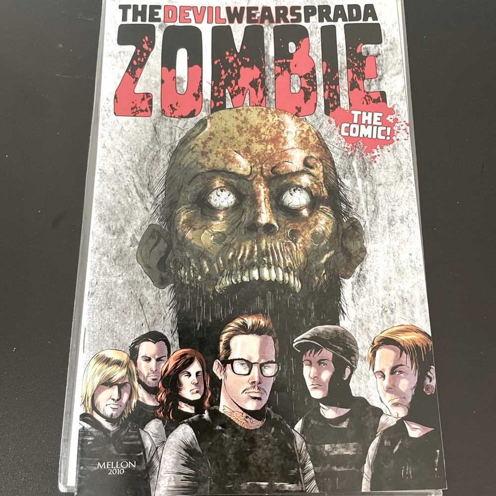 The devil wears Prada zombie comic book